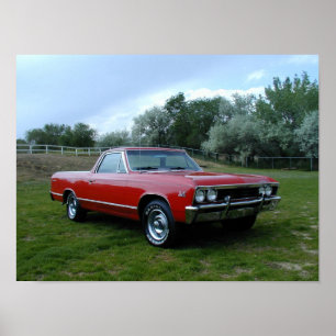 1967 Chevrolet El Camino Poster
