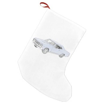 1967 Chevy Chevelle Small Christmas Stocking by PNGDesign at Zazzle