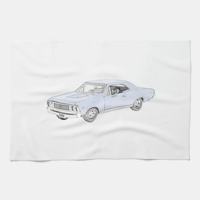 1967 Chevy Chevelle Towel (Horizontal)
