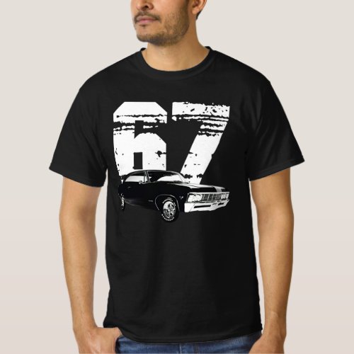 1967 Chevy Impala Front Side View T_Shirt