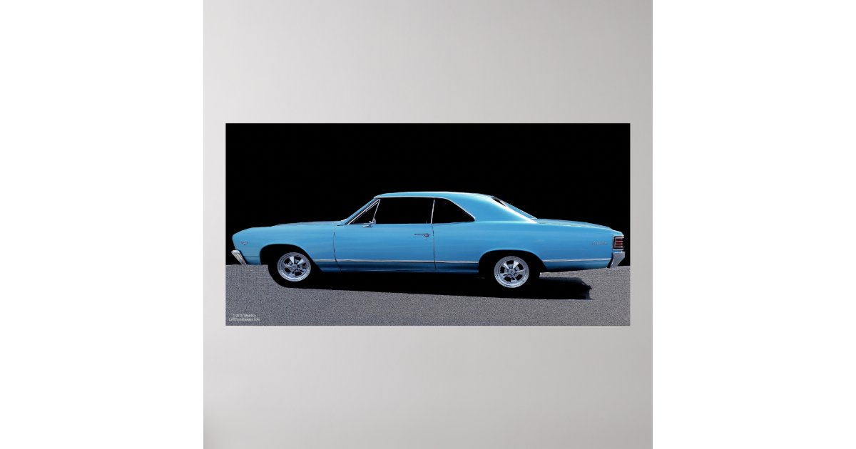 1967 CHEVY MALIBU POSTER | Zazzle