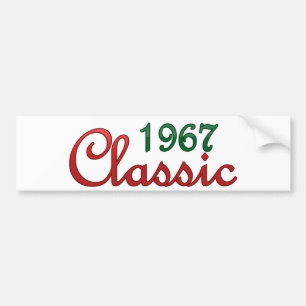 1967 Classic Bumper Sticker
