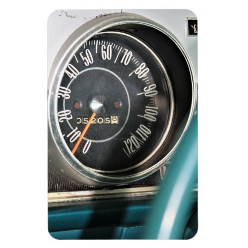 1967 Classic Car Speedometer Magnet