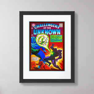 1967 COMIC BOOK COVER ART, SCIENCE FICTION FRAMED ART