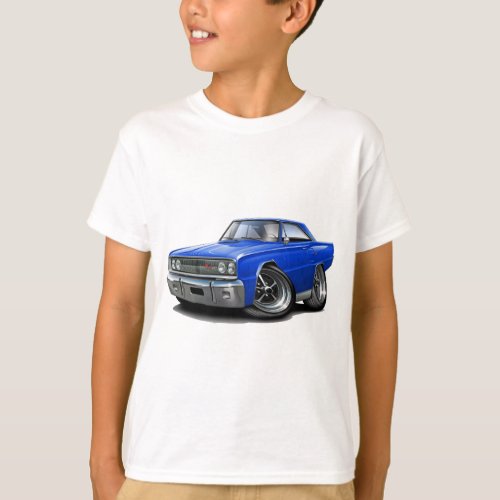 1967 Coronet RT Blue Car T-Shirt
