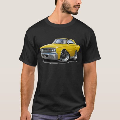 1967 Coronet RT Yellow Car T-Shirt