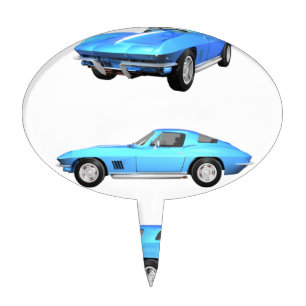 1967 Corvette C2: Cake Topper