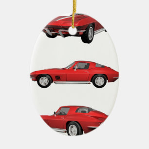 1967 Corvette C2 Ceramic Ornament