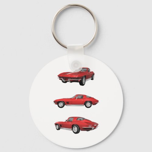 1967 Corvette C2 Keychain