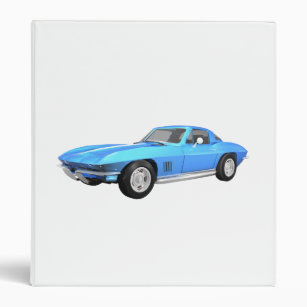 1967 Corvette Sports Car: Blue Finish: Binder