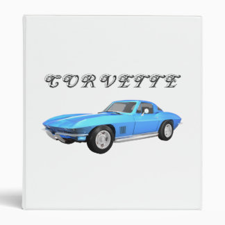 1967 Corvette Sports Car: Blue Finish: Binder
