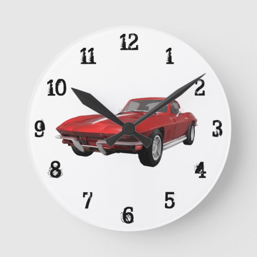 1967 Corvette: Wall Clock