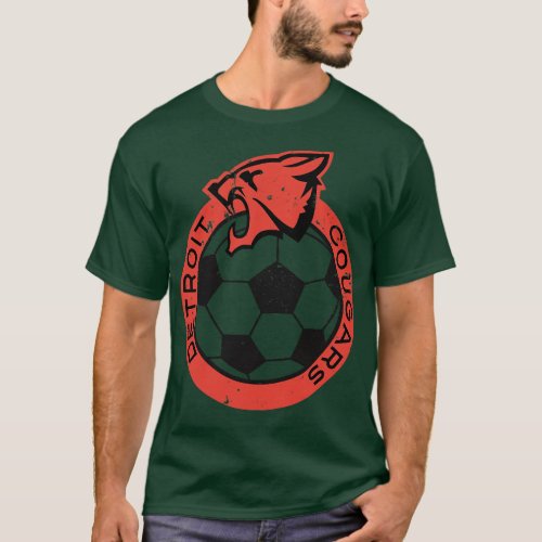 1967 Cougars Vintage Soccer T_Shirt