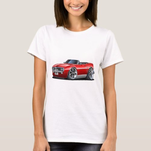 1967 Firebird Red Convertible T-Shirt