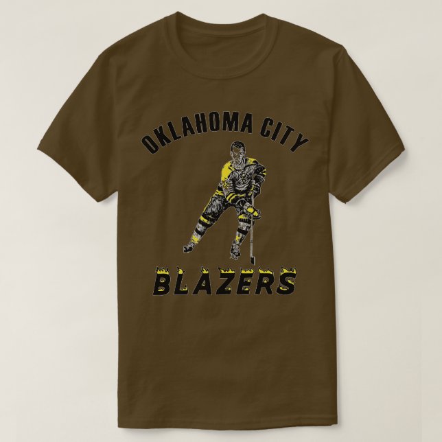 1967 Oklahoma City Blazers T-Shirt (Design Front)