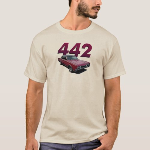 1967 Olds 442 t_shirt
