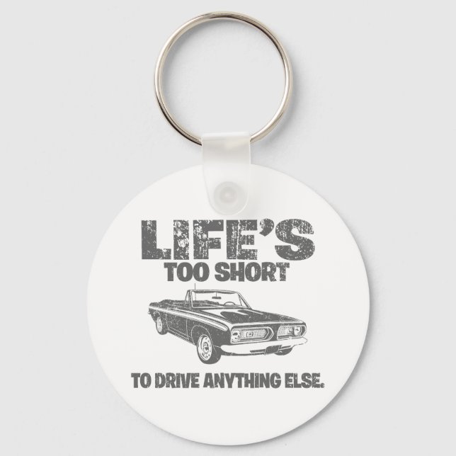 1967 Plymouth Barracuda Keychain (Front)