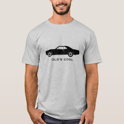 1967 Pontiac GTO black _ Olds Cool T_Shirt