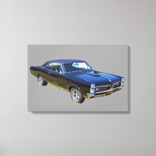 1967 Pontiac GTO Muscle Car Canvas Print