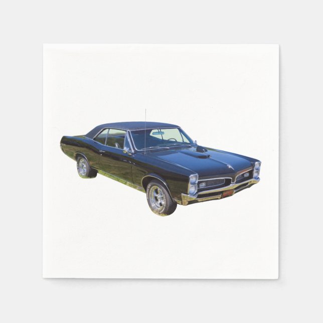 1967 Pontiac GTO Muscle Car Napkins (Front)