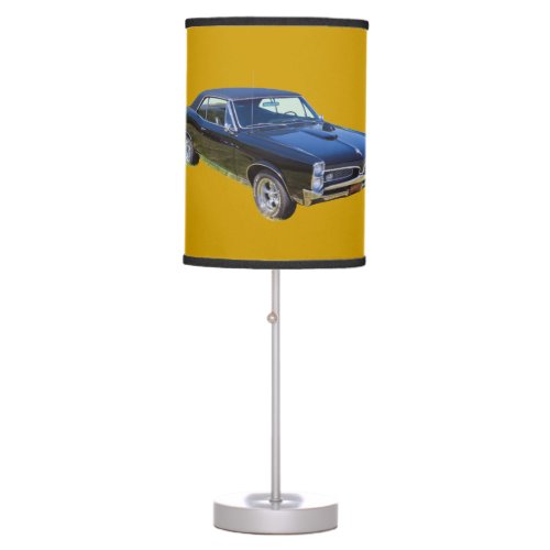 1967 Pontiac GTO Muscle Car Table Lamp