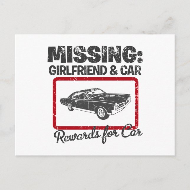 1967 Pontiac GTO Postcard (Front)