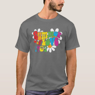 1967 Summer Of Love Hippie 50Th Anniversary Tee HO