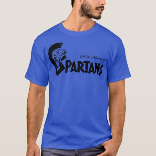 1967 The Philadelphia Spartans Vintage Soccer T_Shirt