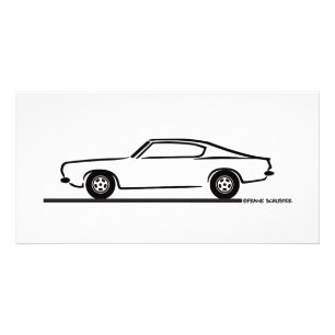 1968 1969 Plymouth Barracuda Card