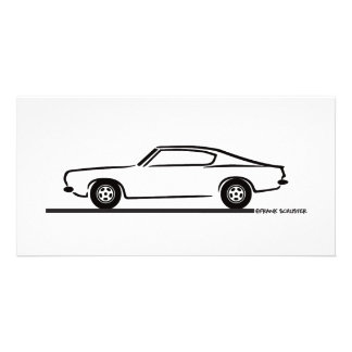 1968 1969 Plymouth Barracuda Card