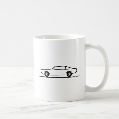 1968 1969 Plymouth Barracuda Coffee Mug