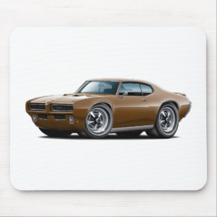 1968-69 GTO Brown Car Mouse Pad