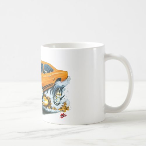 1968-69 Plymouth GTX Orange Car Coffee Mug 1968-69 Plymouth GTX Orange Car Coffee Mug