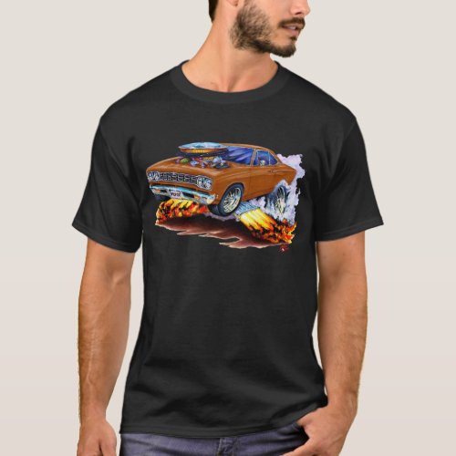 1968_69 Roadrunner Brown Car T_Shirt