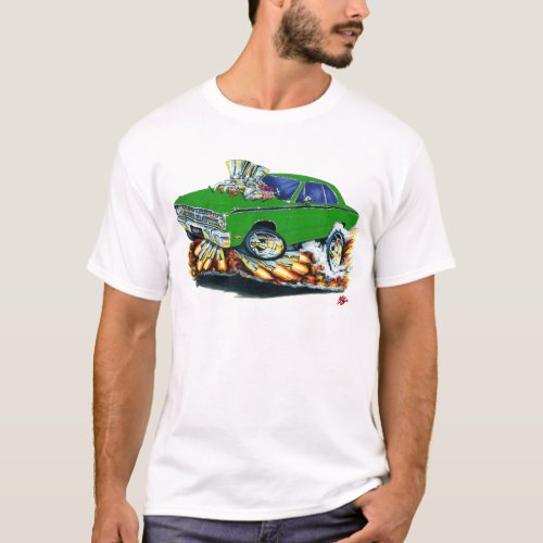 1968_71 Dodge Dart Green Car T_Shirt
