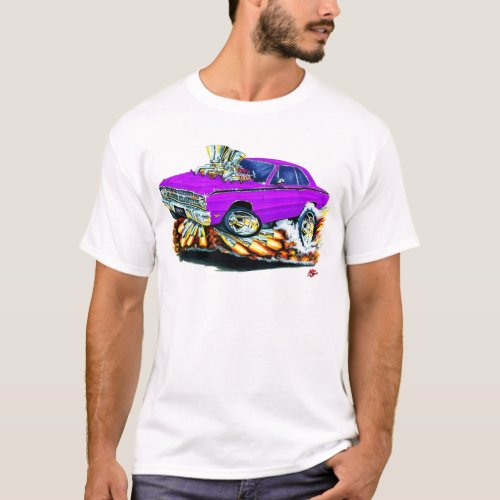 1968_71 Dodge Dart Purple Car T_Shirt