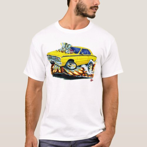 1968_71 Dodge Dart Yellow Car T_Shirt