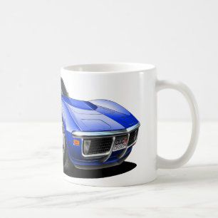 1968-72 Corvette Blue Car Coffee Mug