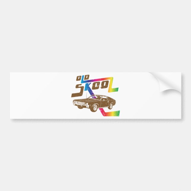 1968 AMC AMX BUMPER STICKER (Front)