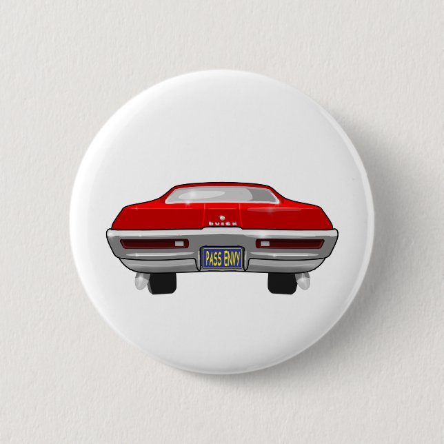 1968 Buick California GS Pinback Button (Front)