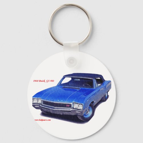 1968 Buick GS 400 Keychain