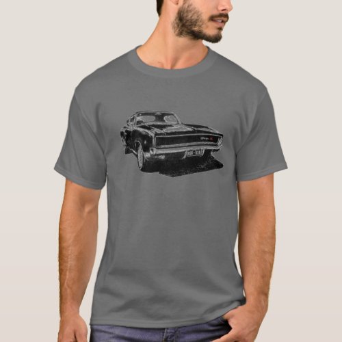 1968 Bullitt Charger RDR 838 T-Shirt