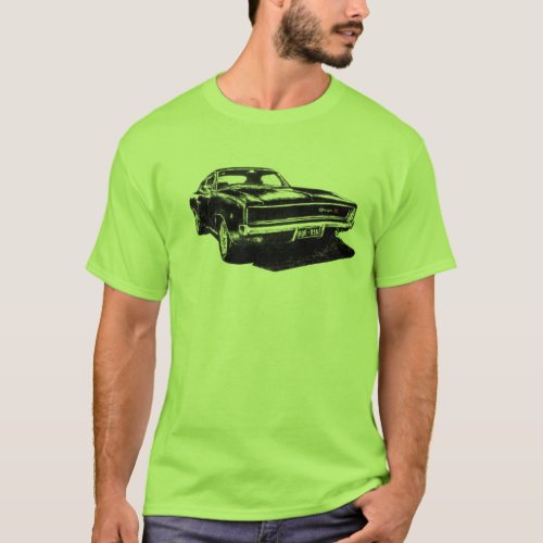 1968 Bullitt Charger RDR 838 T_Shirt