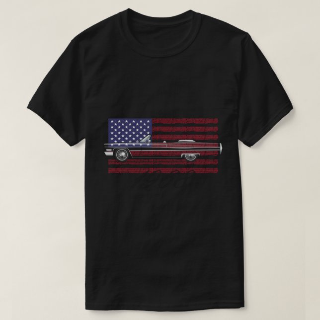 1968 Cadillac USA T-Shirt (Design Front)