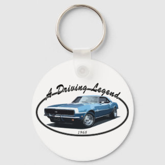 1968 CAMARO SS BLACK KEYCHAIN