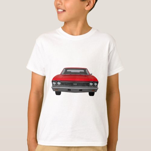 1968 Chevelle SS Red Finish T_Shirt