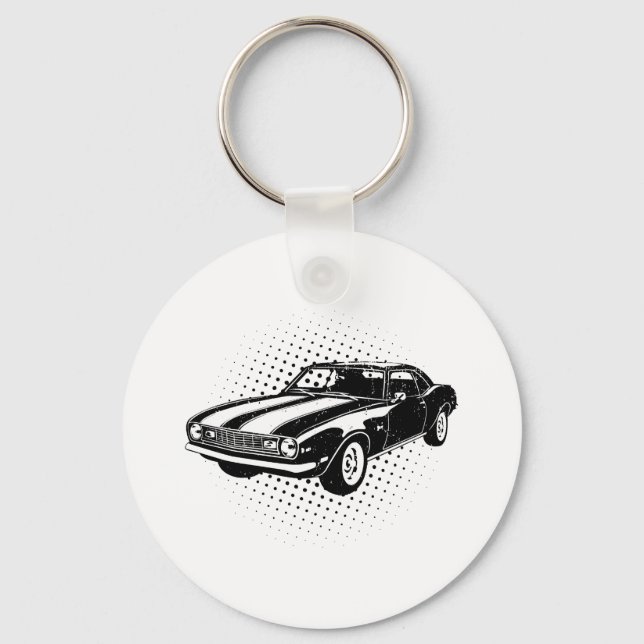 1968 Chevrolet Camaro Z28 Keychain (Front)