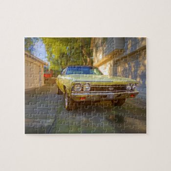 1968 Chevrolet Chevelle Ss 396 Jigsaw Puzzle by CNelson01 at Zazzle