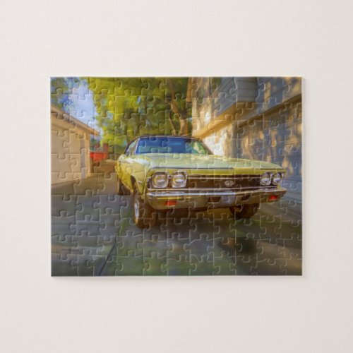 1968 CHEVROLET CHEVELLE SS 396 JIGSAW PUZZLE