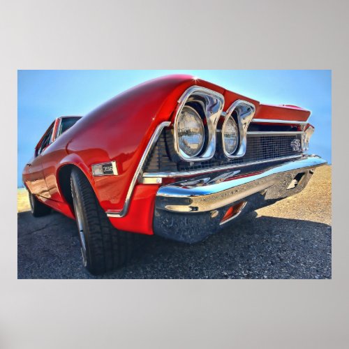 1968 Chevrolet Chevelle SS 396 Poster